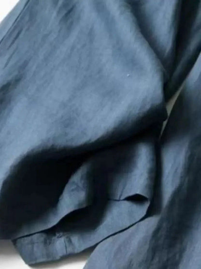 Anina Wide Leg Linen Pants