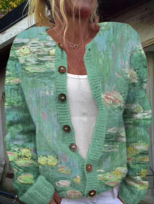 Anwen | Soft Green Cardigan