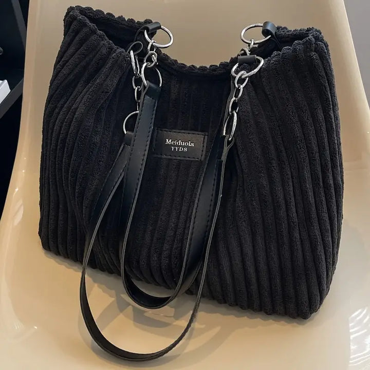 Meiduole™ - Elegant Corduroy Tote Bag