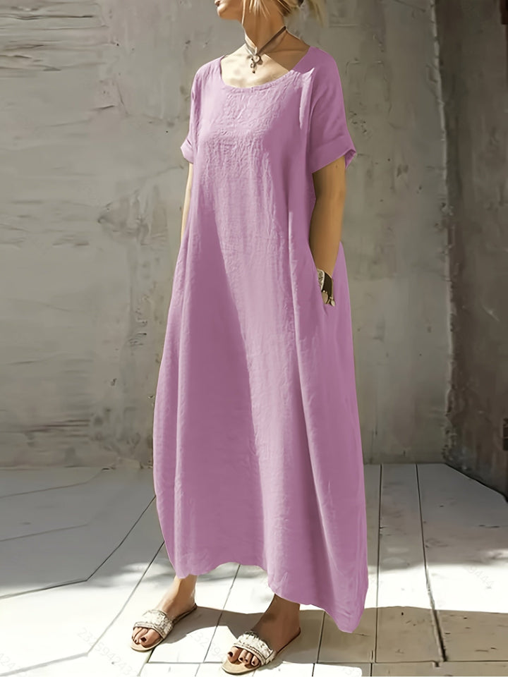 Alyanna | Elegant Summer Pocket Dress