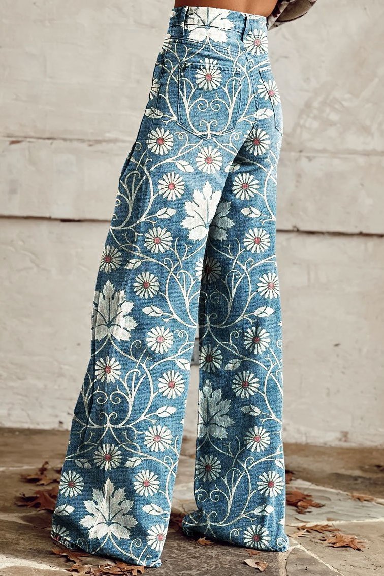 Zelevia | Charming boho vintage trousers for a stylish look