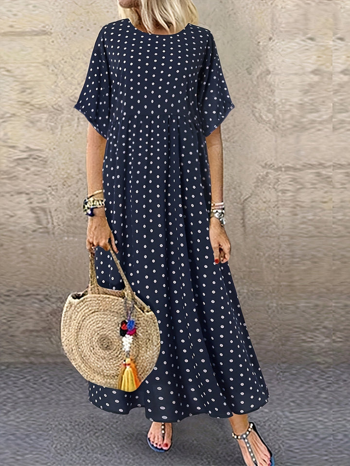 Xeniah | Polka Dot Summer Dress
