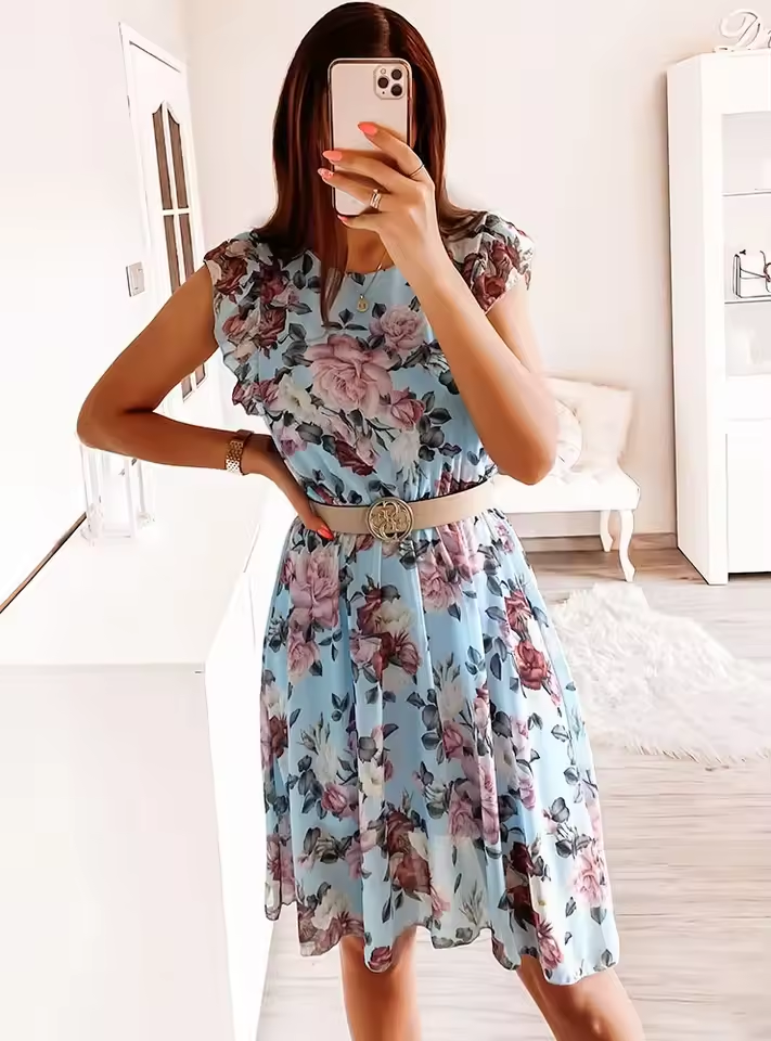 Layla™ - Comfy Floral Beach Dress