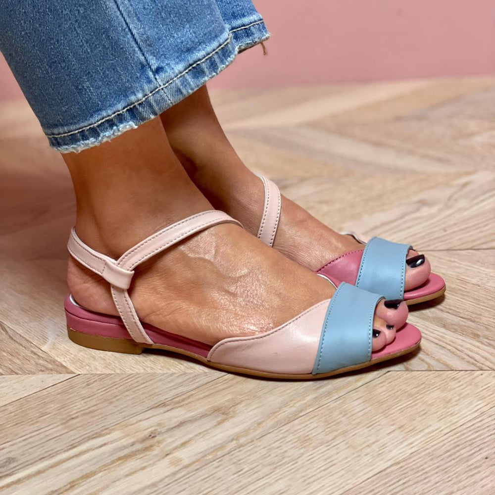 Ellela Color Block Flats