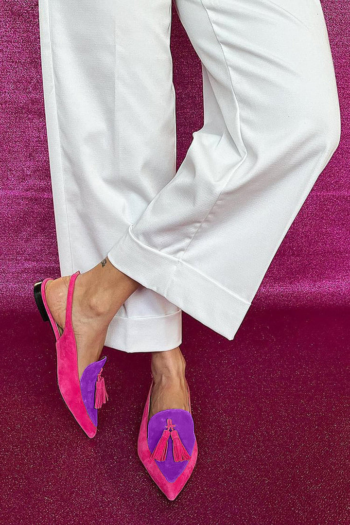 Tessa Tassel Slingbacks