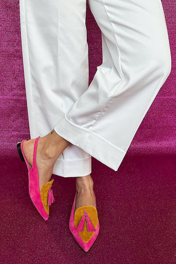 Tessa Tassel Slingbacks