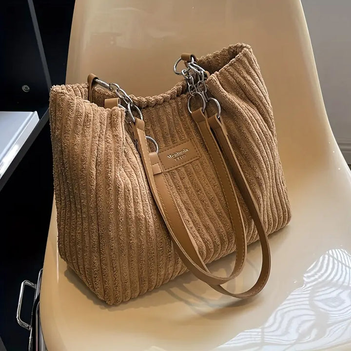 Meiduole™ - Elegant Corduroy Tote Bag