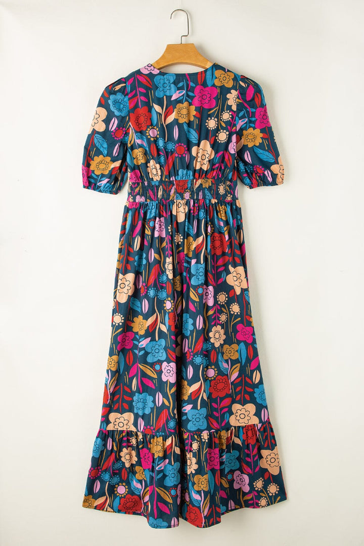 VIRENA RETRO MAXI DRESS