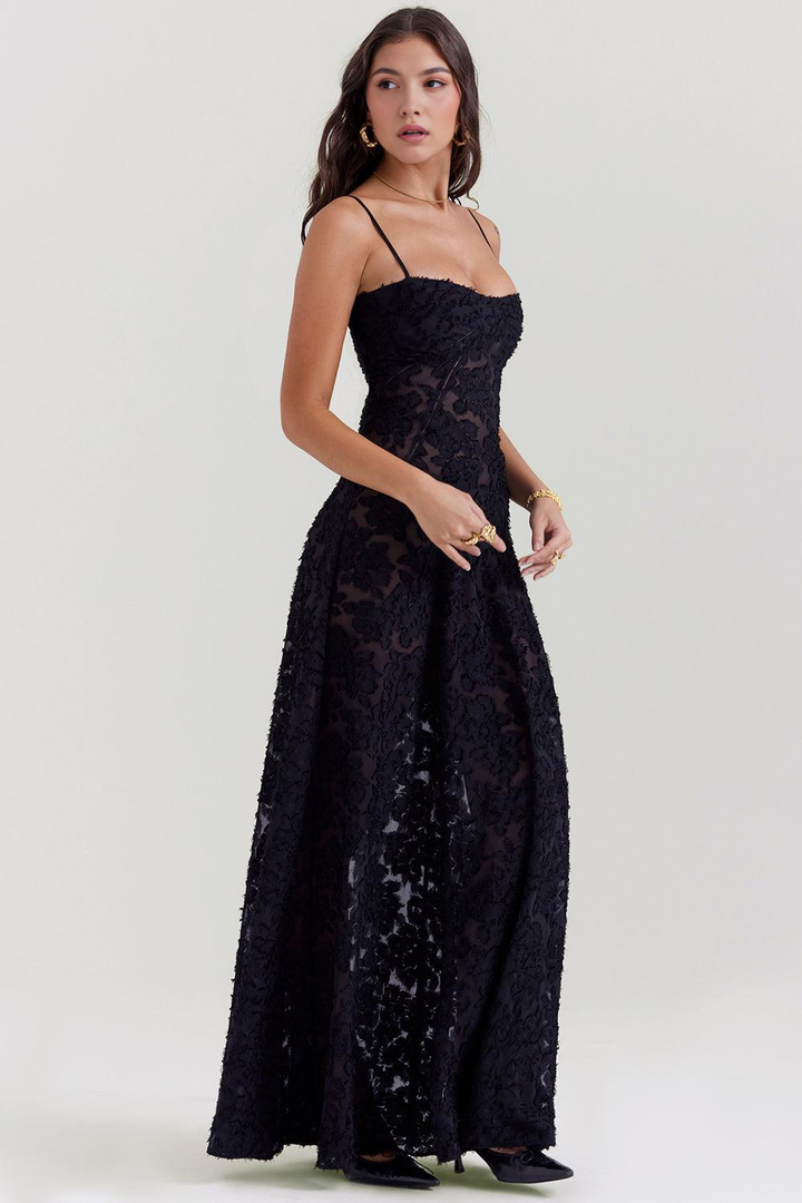 Noir Seren Gown