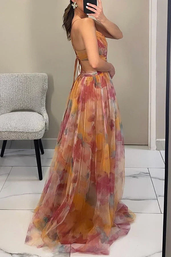 Laura - Long Floral Dress