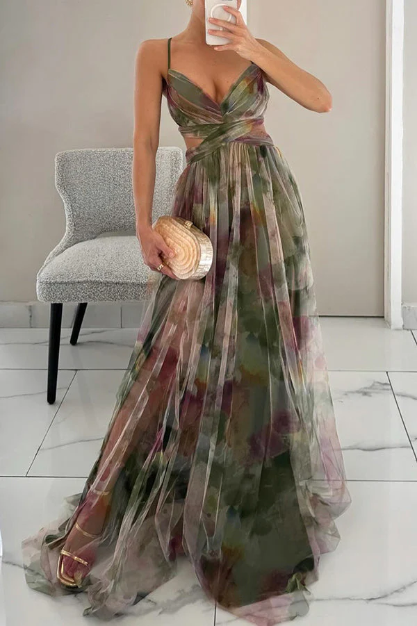 Laura - Long Floral Dress