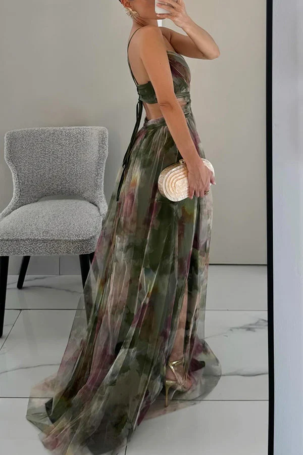 Laura - Long Floral Dress
