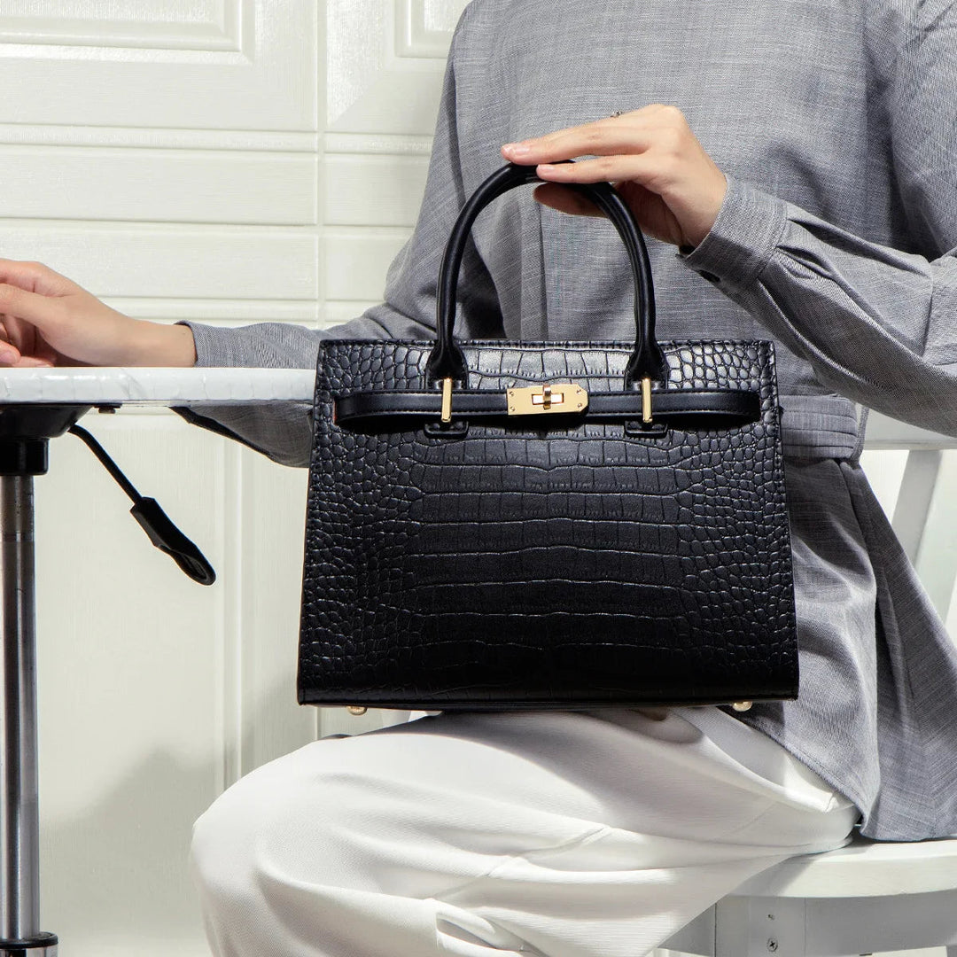 Scarlett™ - Premium Allure Croco Bag Set