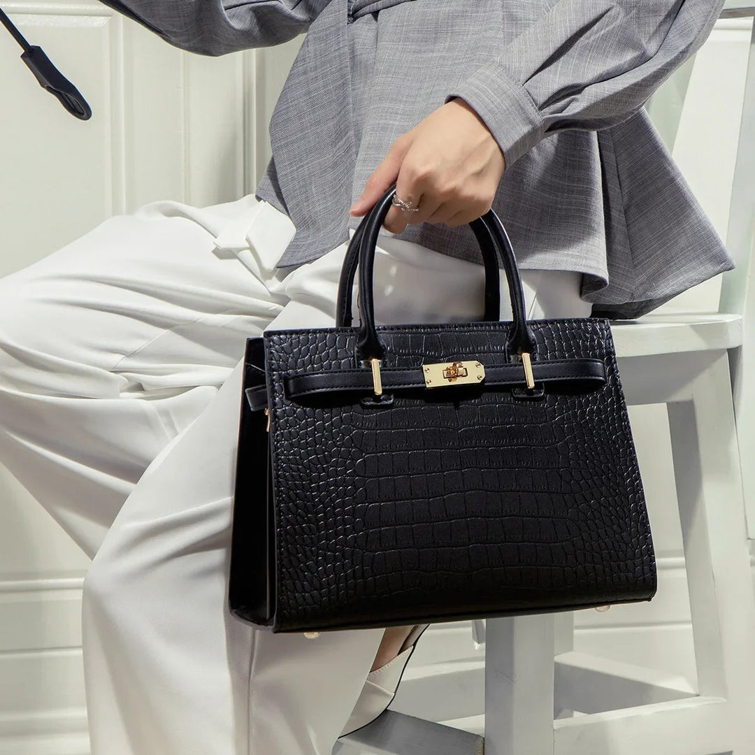 Scarlett™ - Premium Allure Croco Bag Set