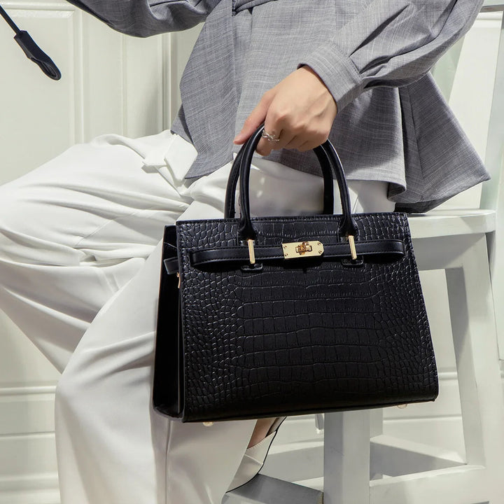 Scarlett™ - Premium Allure Croco Bag Set