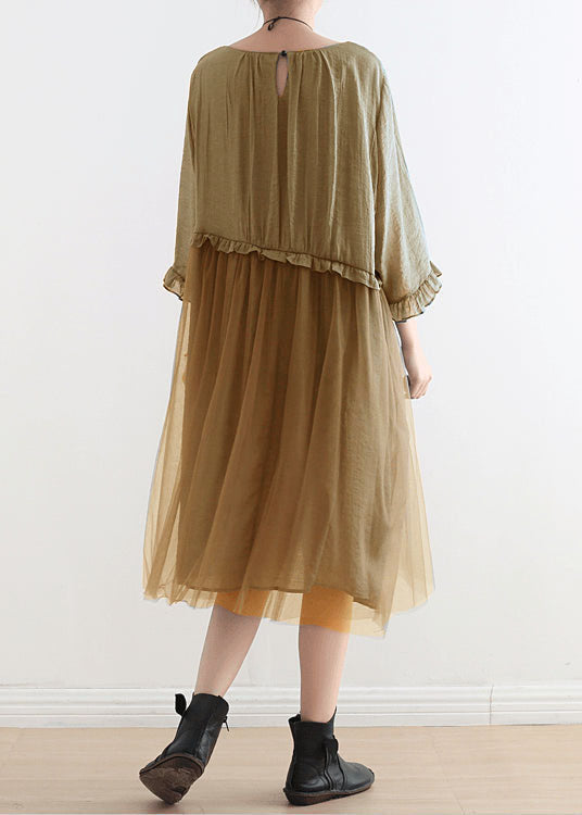 Tull Maxi dresses patchwork chiffon Summer Dresses