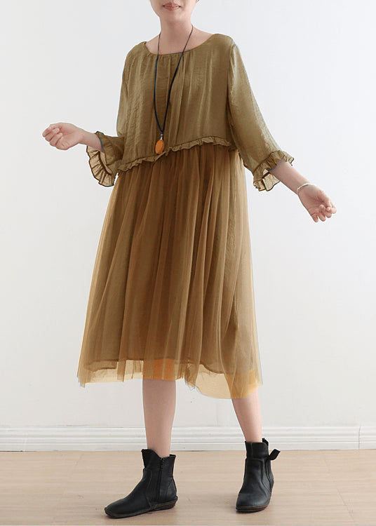 Tull Maxi dresses patchwork chiffon Summer Dresses