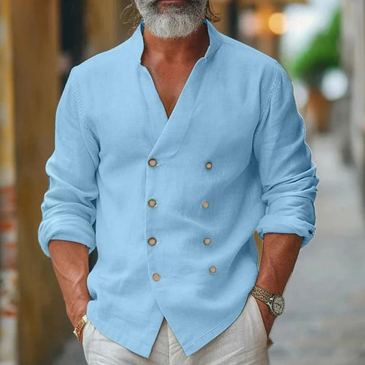 Levi™ - Stylish Double-Breasted Casual Shirt