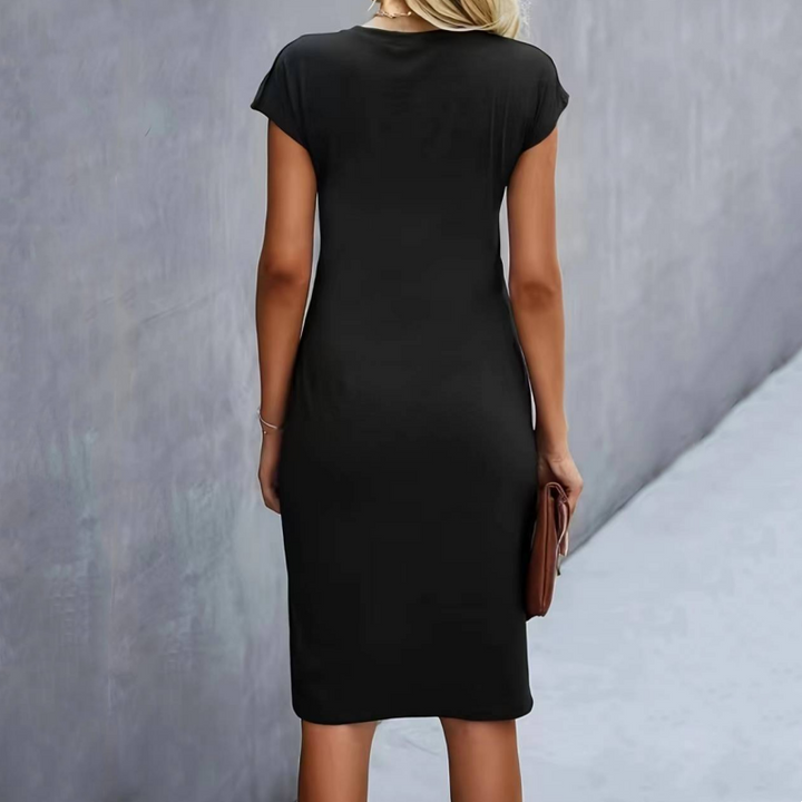 Clara | Elegant Ruched Dress
