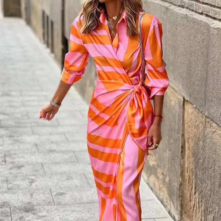Veraldine | Printed Mid Length Dress