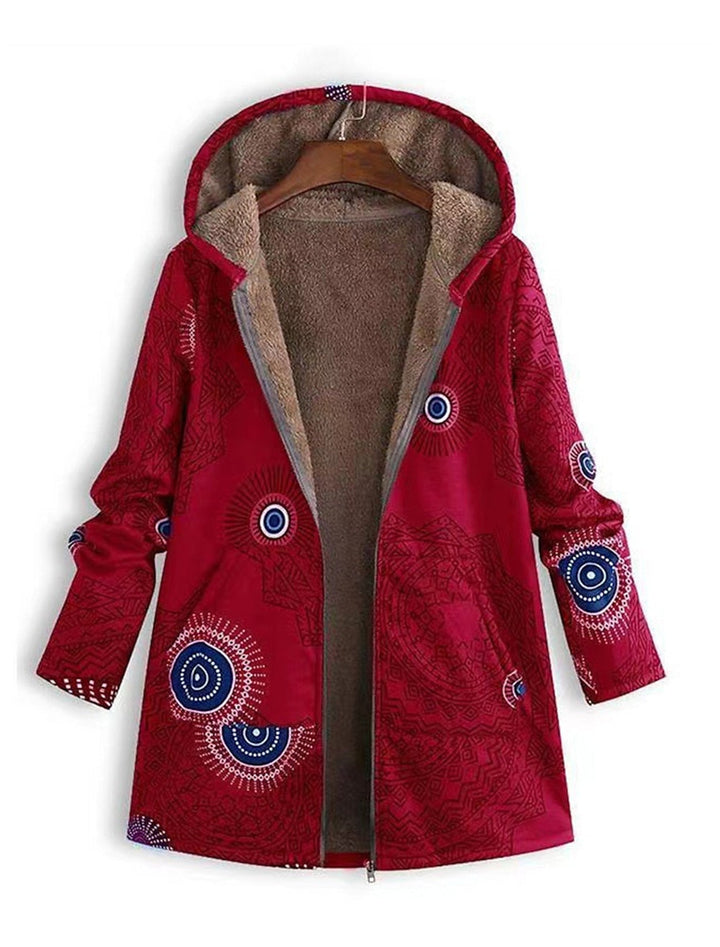 Aerilyn - Warm and soft parka with pockets