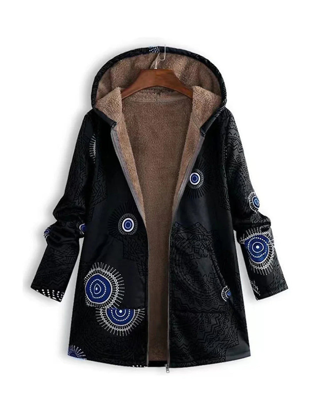 Aerilyn - Warm and soft parka with pockets